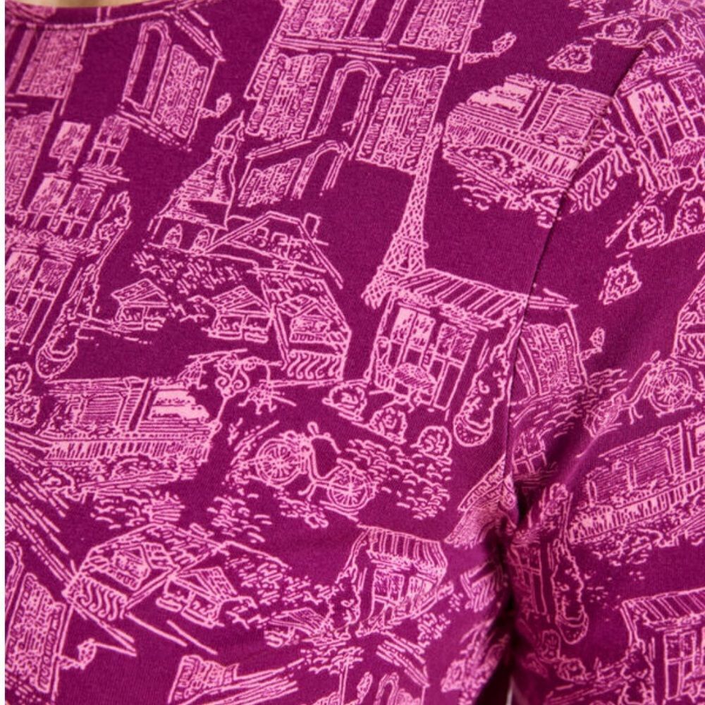 Talbots All About Town Crewneck Long Sleeve T-Shirt - Picture 3 of 6